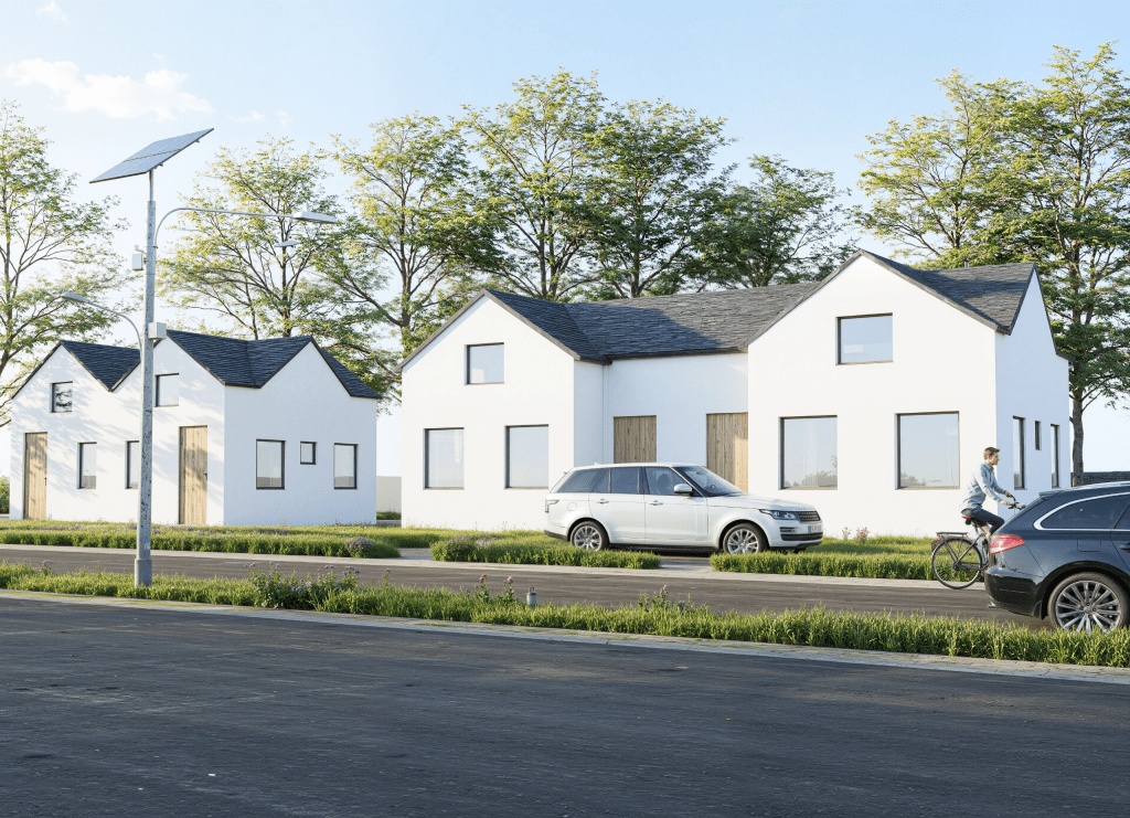 Site for 9 Houses with FPP, Elphin Town, Co. Roscommon