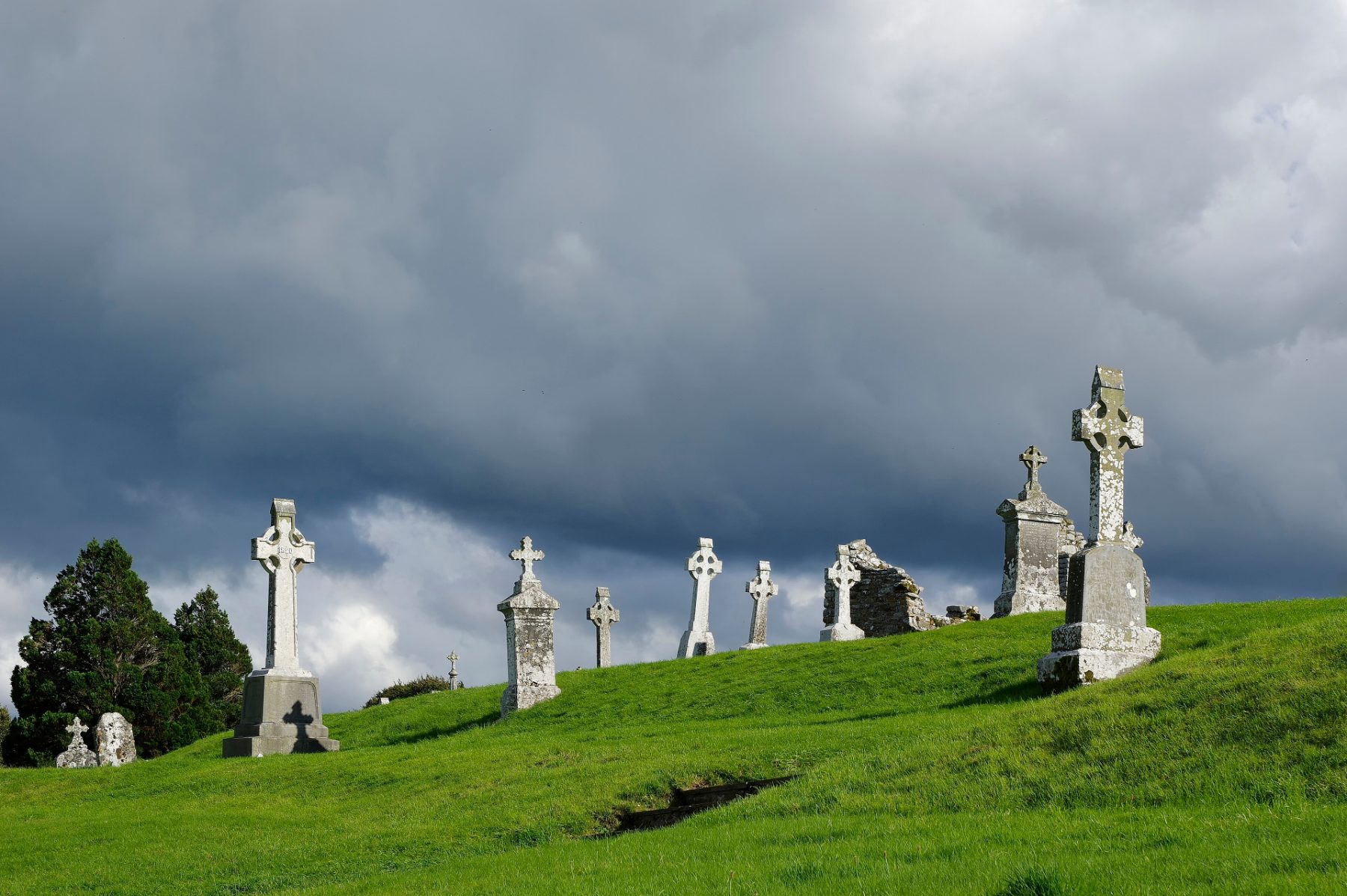 Clonmacnoise monastic site near Athlone